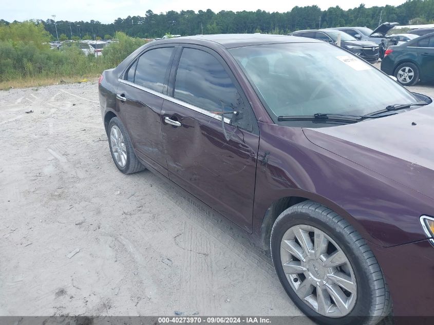 2011 Lincoln Mkz VIN: 3LNHL2GC6BR750457 Lot: 40273970