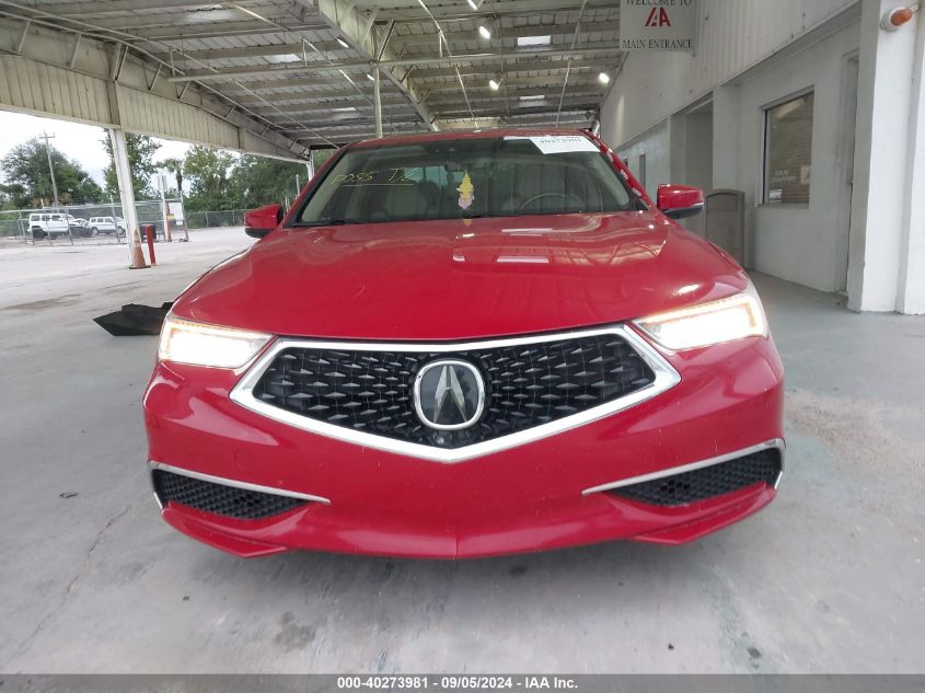 2019 Acura Tlx Tech Pkg VIN: 19UUB1F55KA002703 Lot: 40273981