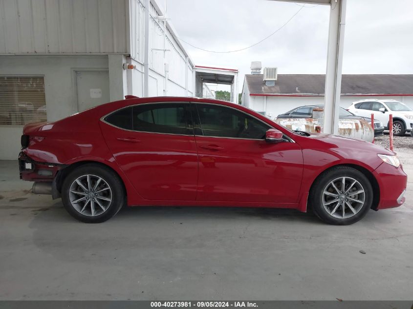 2019 Acura Tlx Tech Pkg VIN: 19UUB1F55KA002703 Lot: 40273981