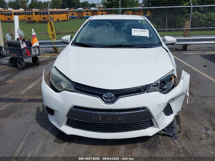 2015 Toyota Corolla Le VIN: 2T1BURHE2FC422691 Lot: 40274005