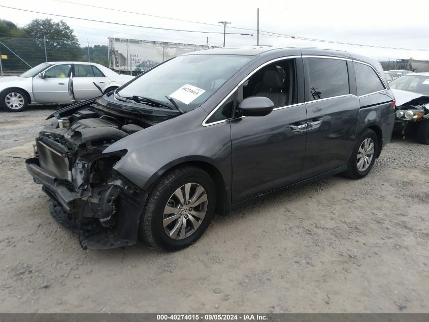 VIN 5FNRL5H68FB073180 2015 HONDA ODYSSEY no.2