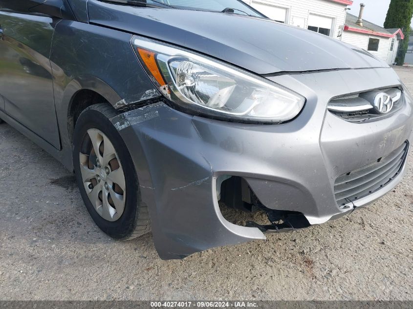 2015 Hyundai Accent Gs VIN: KMHCT5AE4FU225904 Lot: 40274017