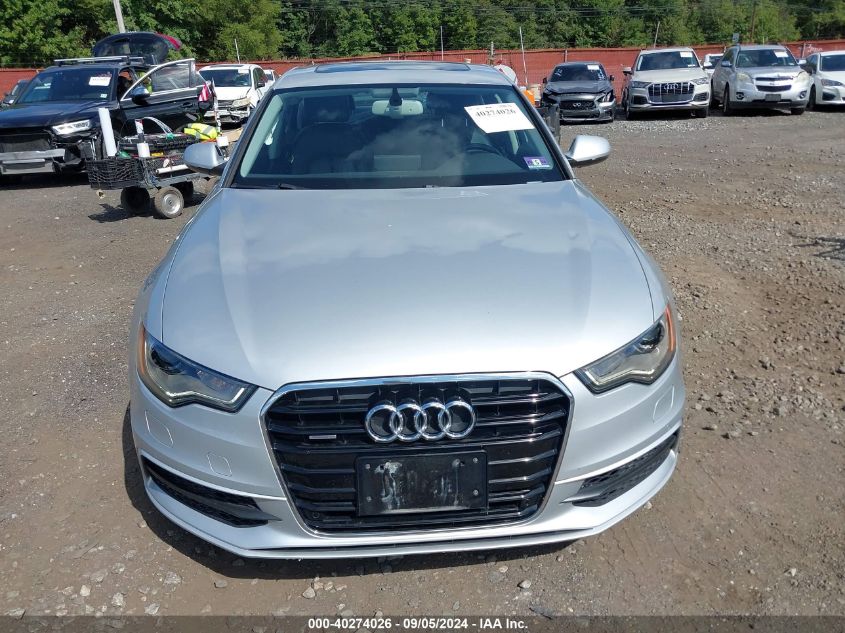 2015 Audi A6 3.0T Premium Plus VIN: WAUFGAFC0FN007861 Lot: 40274026