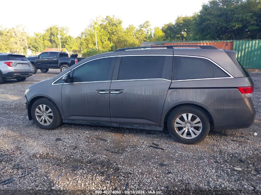 2016 Honda Odyssey Ex-L VIN: 5FNRL5H67GB022965 Lot: 40274060