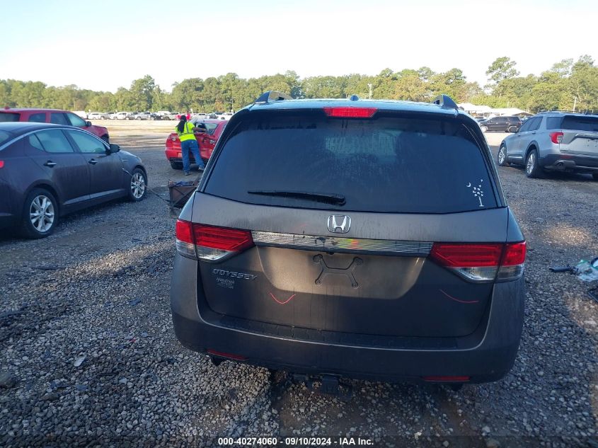 2016 Honda Odyssey Ex-L VIN: 5FNRL5H67GB022965 Lot: 40274060