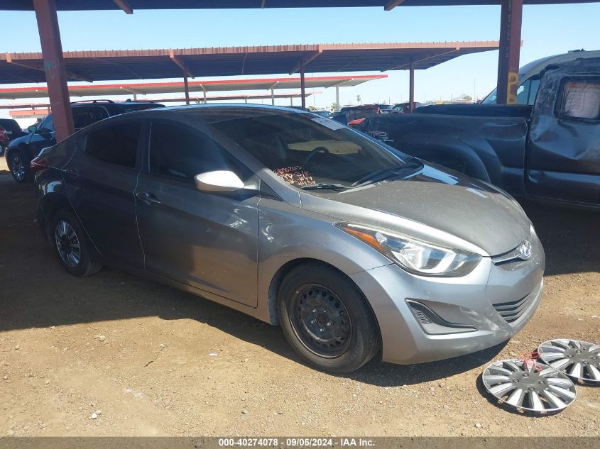 KMHDH4AE9GU624454 2016 HYUNDAI ELANTRA - Image 1