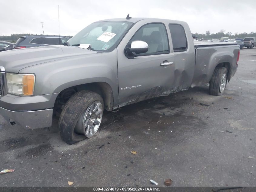 2009 GMC Sierra 1500 Work Truck VIN: 1GTEC19J19Z253674 Lot: 40274079