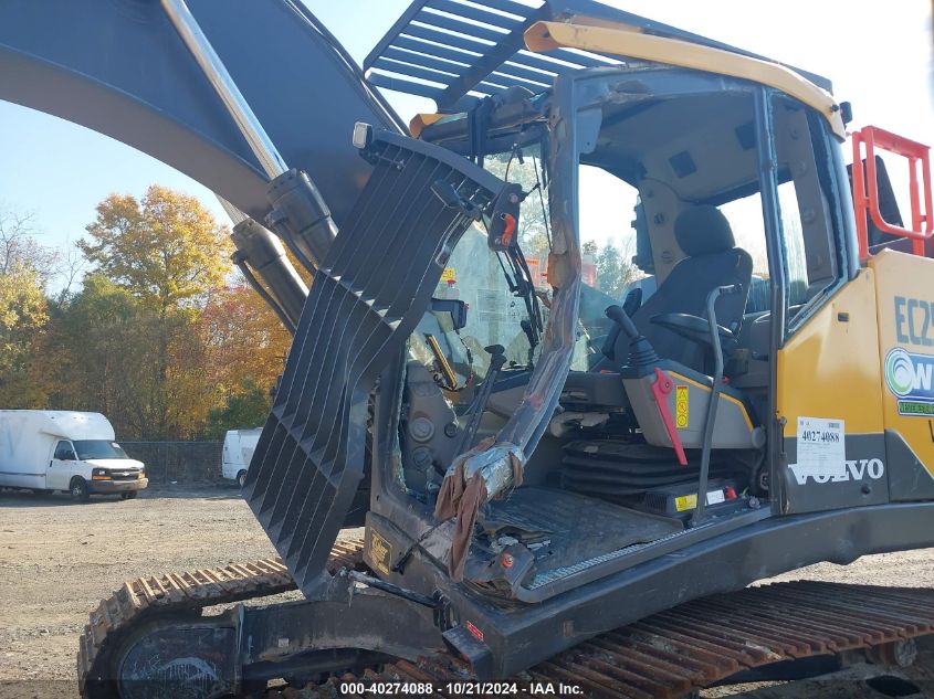 2023 Volvo Ec250E Excavator VIN: VCEC250EK00317066 Lot: 40274088