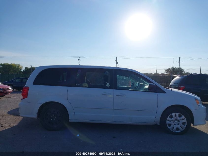 2017 Dodge Grand Caravan Se VIN: 2C4RDGBG2HR817566 Lot: 40274090