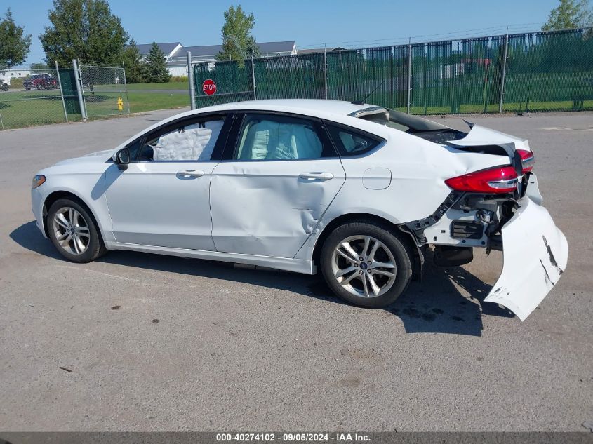 2018 Ford Fusion Se VIN: 3FA6P0HD0JR228150 Lot: 40274102