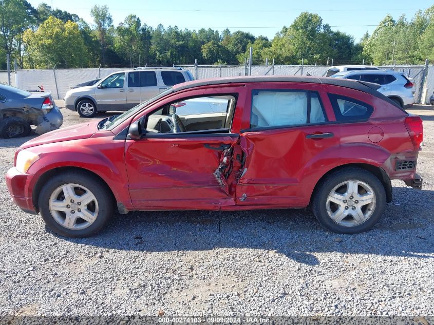 2007 Dodge Caliber Sxt VIN: 1B3HB48BX7D542429 Lot: 40274103