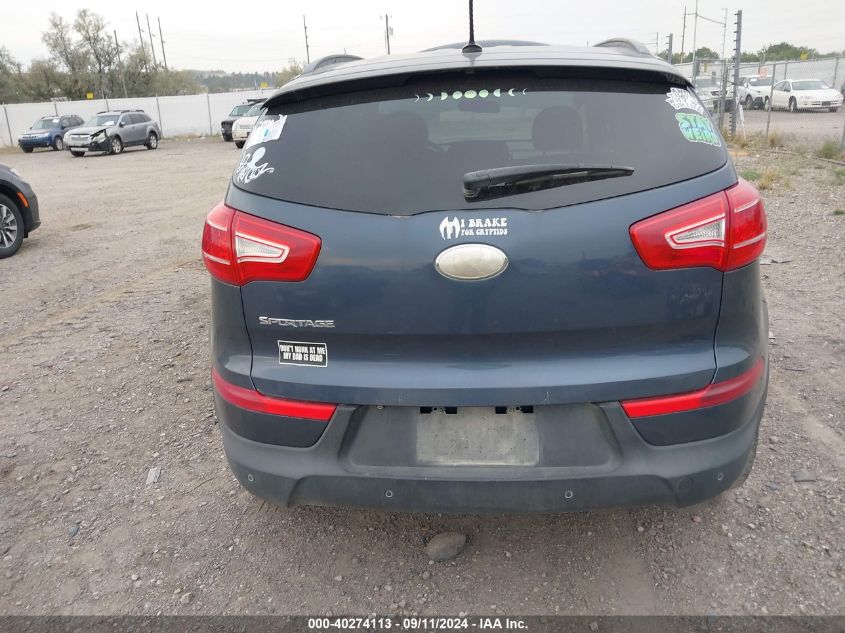 2013 Kia Sportage Lx VIN: KNDPB3A21D7530856 Lot: 40274113