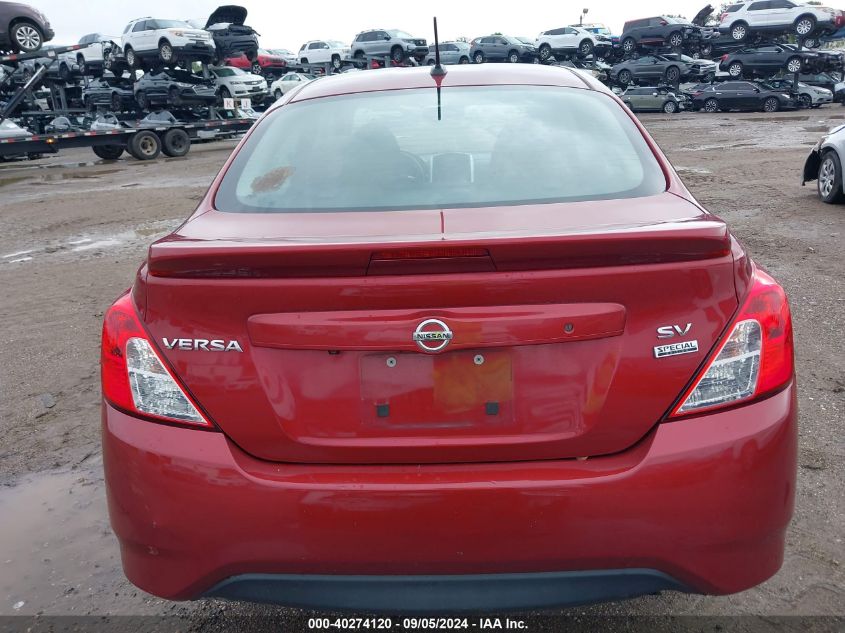 2018 Nissan Versa S/S Plus/Sv/Sl VIN: 3N1CN7AP0JL855534 Lot: 40274120