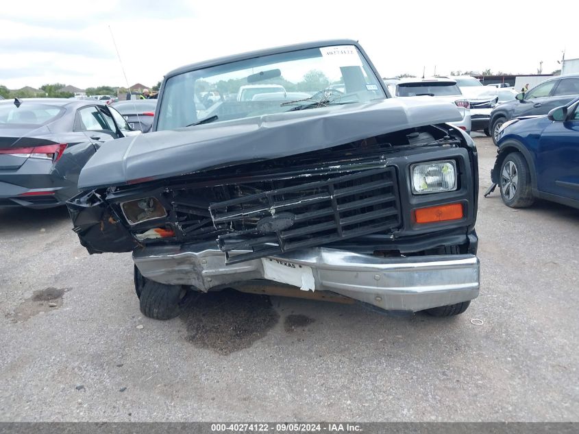 1986 Ford F150 VIN: 1FTDF15Y0GLA88237 Lot: 40274122