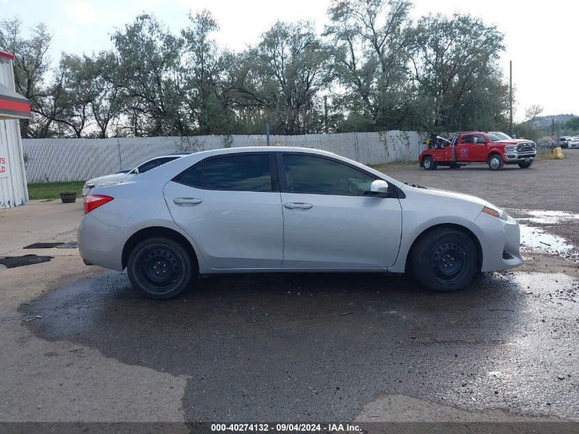 2017 Toyota Corolla Le VIN: 2T1BURHE5HC885394 Lot: 40274132