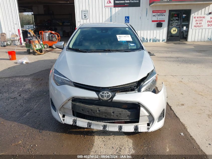 2017 Toyota Corolla Le VIN: 2T1BURHE5HC885394 Lot: 40274132