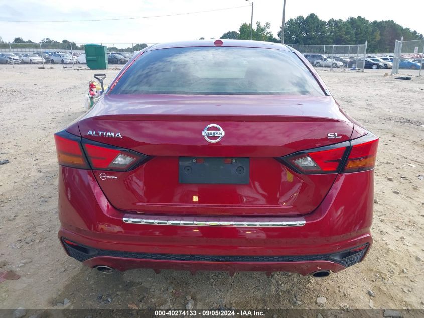 2021 Nissan Altima Sl Fwd VIN: 1N4BL4EV0MN377485 Lot: 40274133