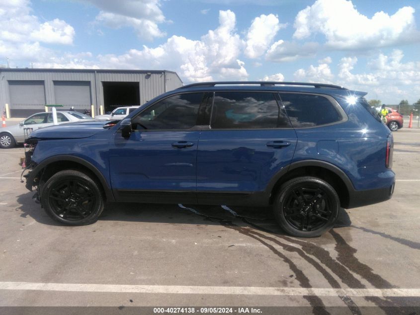 2024 Kia Telluride Ex X-Line VIN: 5XYP3DGCXRG425472 Lot: 40274138