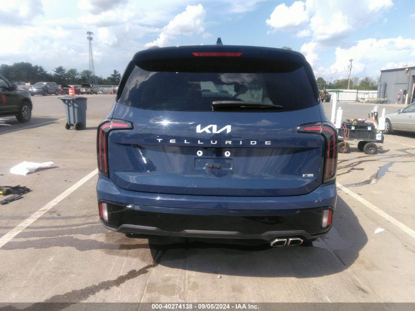 2024 Kia Telluride Ex X-Line VIN: 5XYP3DGCXRG425472 Lot: 40274138