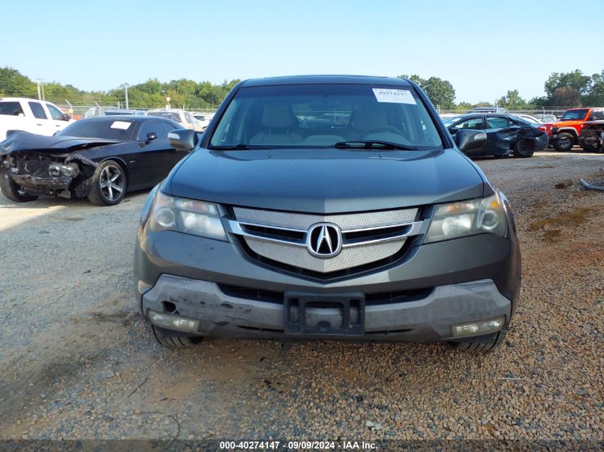 2007 Acura Mdx Technology Package VIN: 2HNYD28337H533980 Lot: 40274147