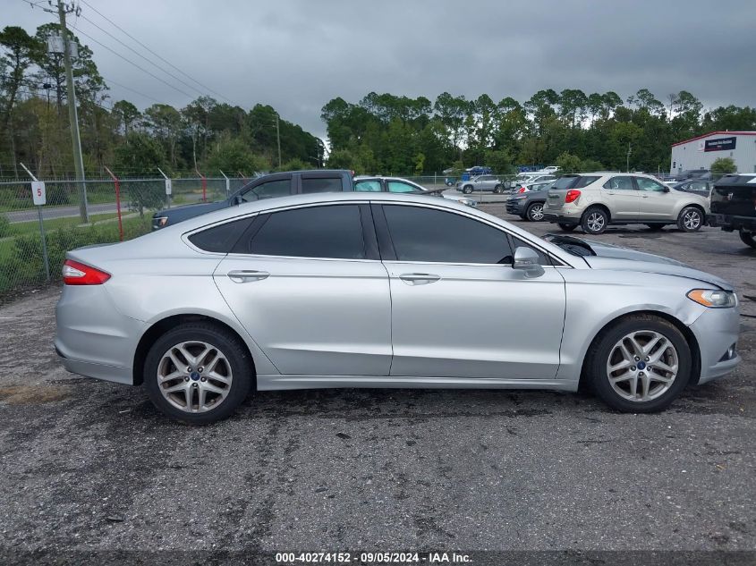 2016 Ford Fusion Se VIN: 3FA6P0HDXGR344318 Lot: 40274152