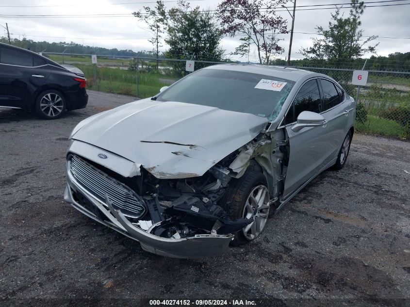 2016 Ford Fusion Se VIN: 3FA6P0HDXGR344318 Lot: 40274152