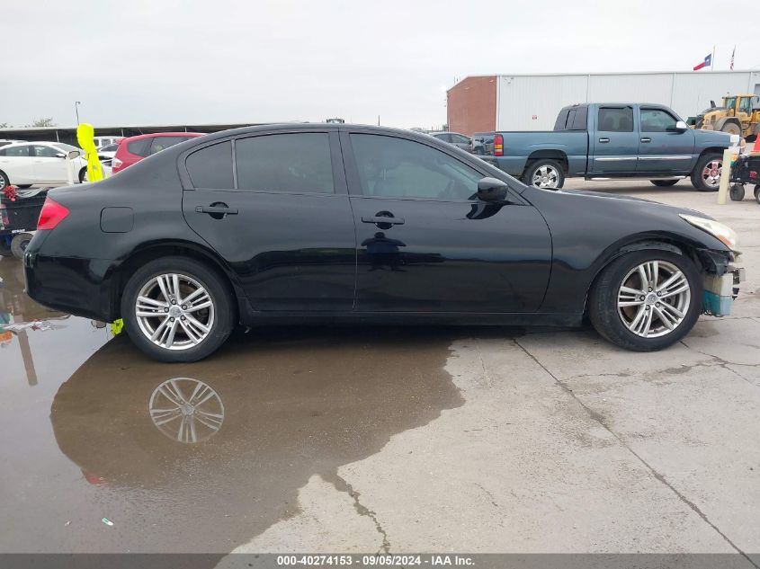 2013 Infiniti G37 Sedan Journey/Sport VIN: JN1CV6AP9DM723103 Lot: 40274153