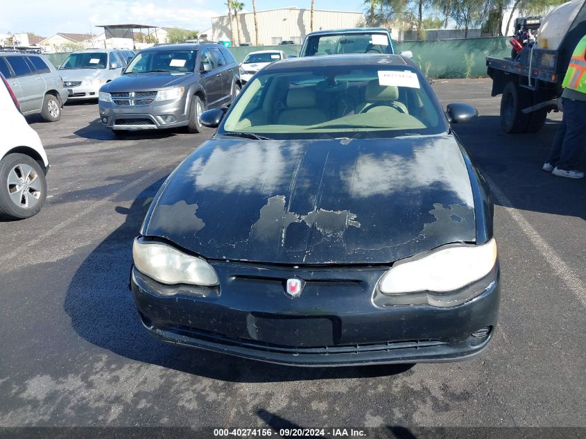 2G1WX12K259344378 2005 Chevrolet Monte Carlo Lt