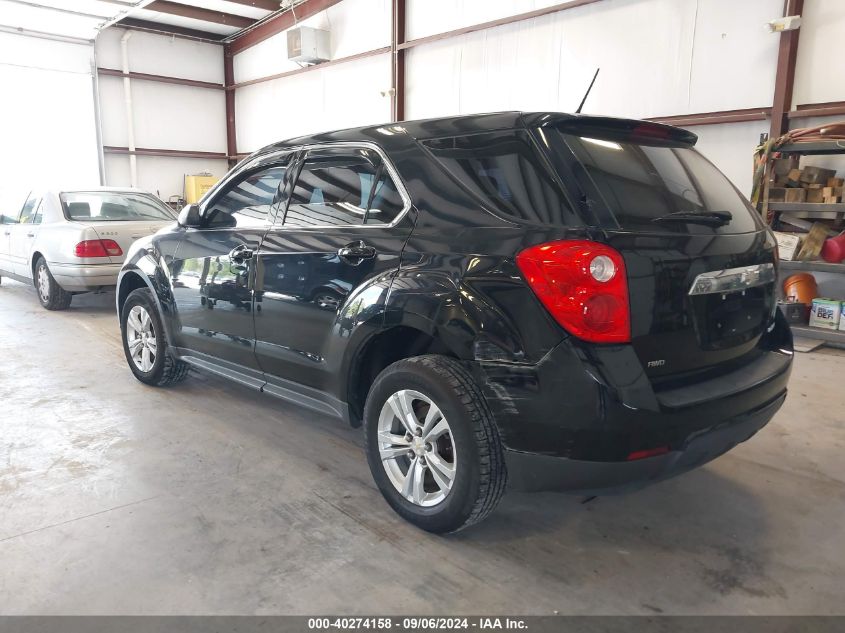 VIN 2GNFLCEK0D6358748 2013 Chevrolet Equinox, LS no.3