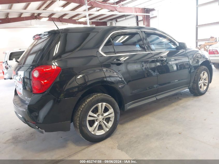 VIN 2GNFLCEK0D6358748 2013 Chevrolet Equinox, LS no.4