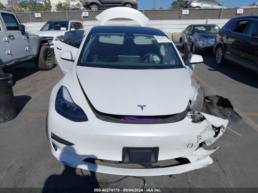 2023 Tesla Model 3 Rear-Wheel Drive VIN: 5YJ3E1EA6PF432058 Lot: 40274170