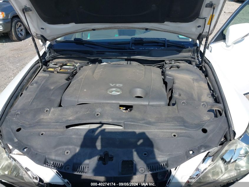 2012 Lexus Is 250 VIN: JTHCF5C22C5052998 Lot: 40274174