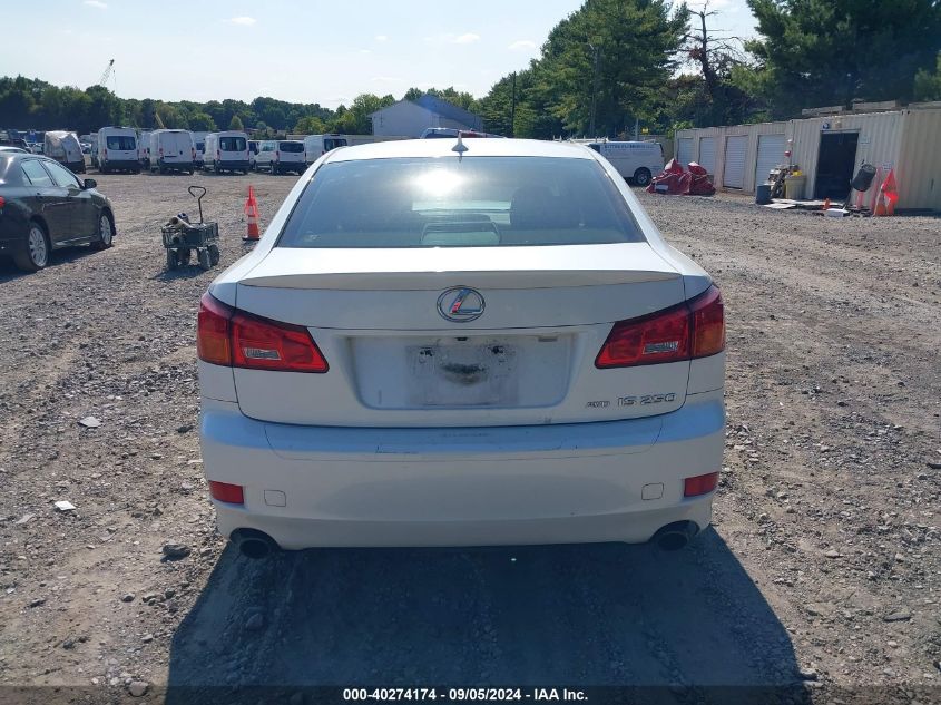 2012 Lexus Is 250 VIN: JTHCF5C22C5052998 Lot: 40274174