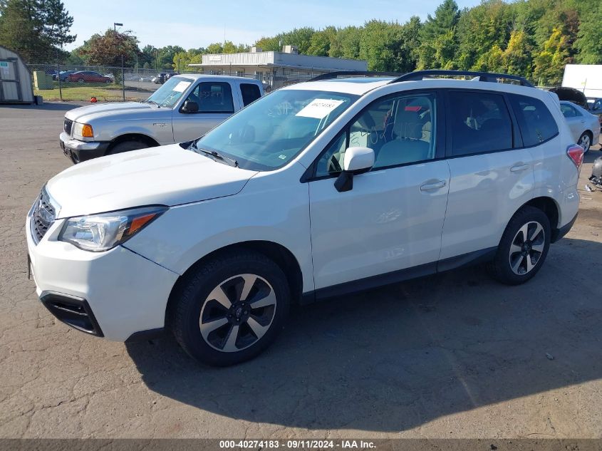 2018 Subaru Forester 2.5I Premium VIN: JF2SJAEC7JH583461 Lot: 40274183