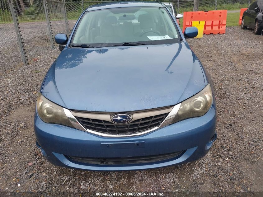 JF1GH61639H523491 2009 Subaru Impreza 2.5I