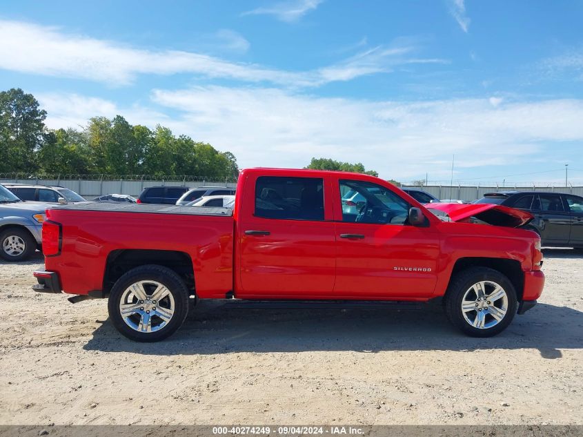 2018 Chevrolet Silverado 1500 Custom VIN: 3GCPCPEC0JG178375 Lot: 40274249