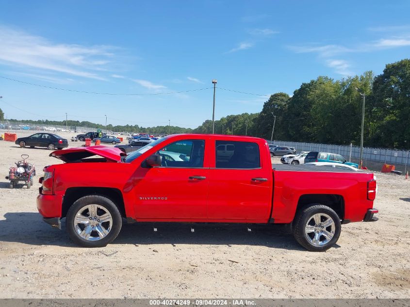 2018 Chevrolet Silverado 1500 Custom VIN: 3GCPCPEC0JG178375 Lot: 40274249