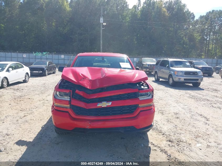 2018 Chevrolet Silverado 1500 Custom VIN: 3GCPCPEC0JG178375 Lot: 40274249