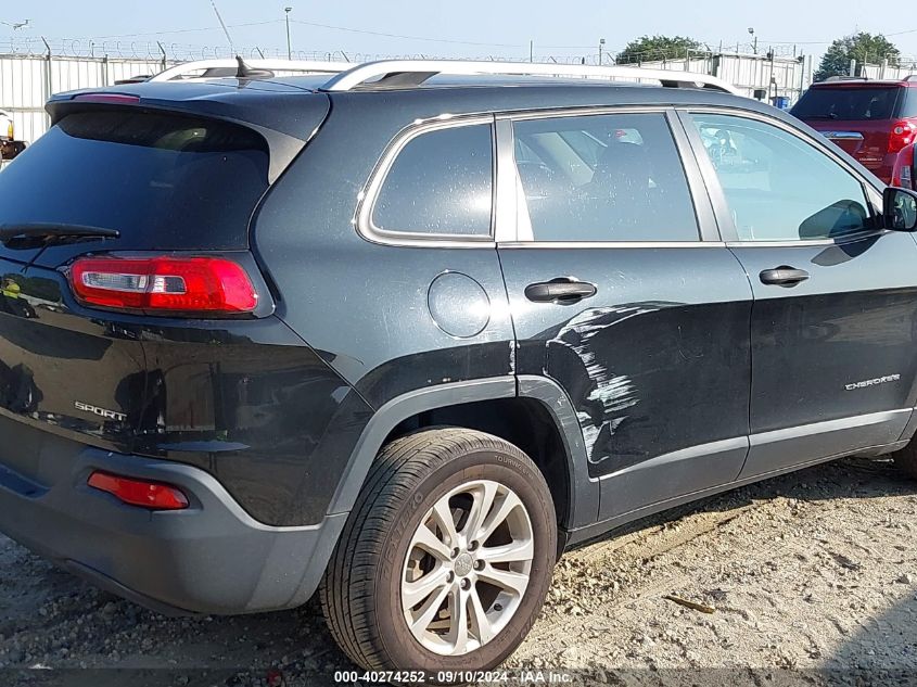 2015 Jeep Cherokee Sport VIN: 1C4PJLAB6FW669635 Lot: 40274252