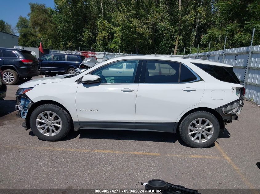 2018 Chevrolet Equinox Lt VIN: 3GNAXSEV5JS582260 Lot: 40274277