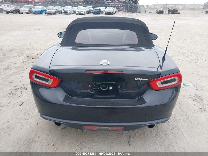 JC1NFAEK1H0106700 2017 Fiat 124 Spider Lusso