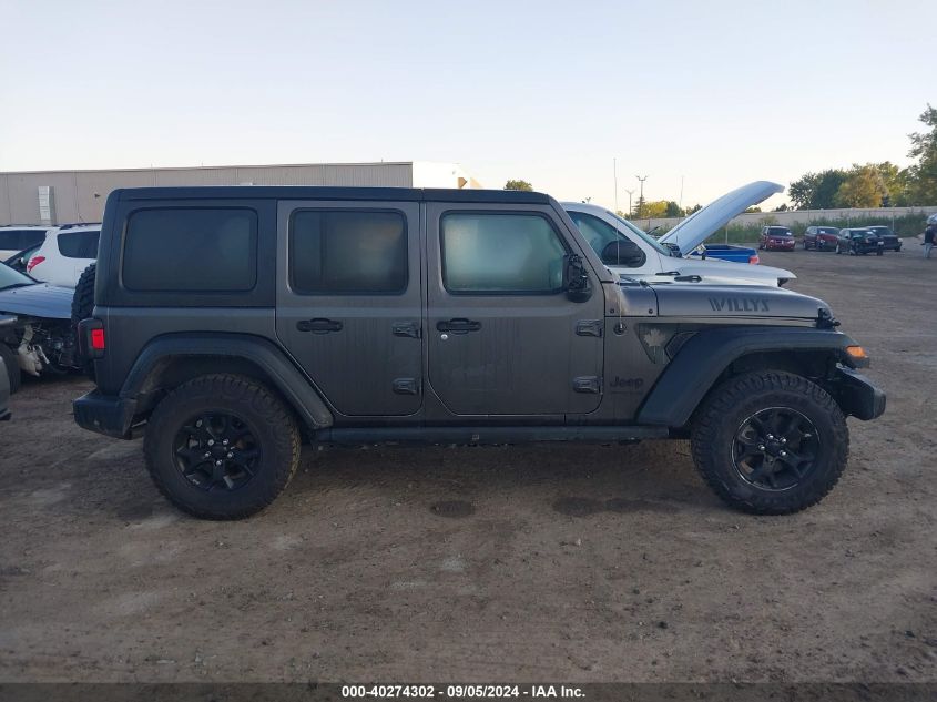 2021 Jeep Wrangler Unlimited Sport VIN: 1C4HJXDN0MW566385 Lot: 40274302