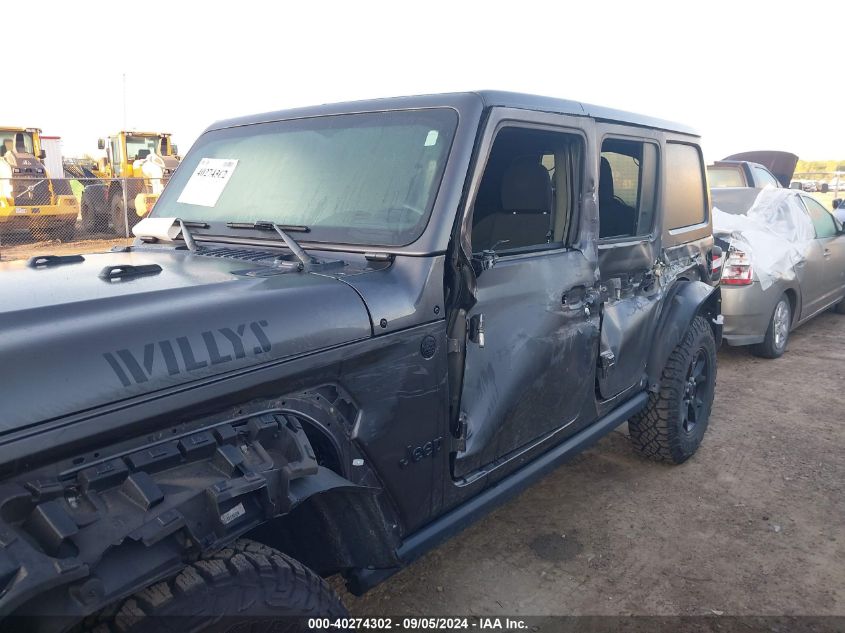 2021 Jeep Wrangler Unlimited Sport VIN: 1C4HJXDN0MW566385 Lot: 40274302