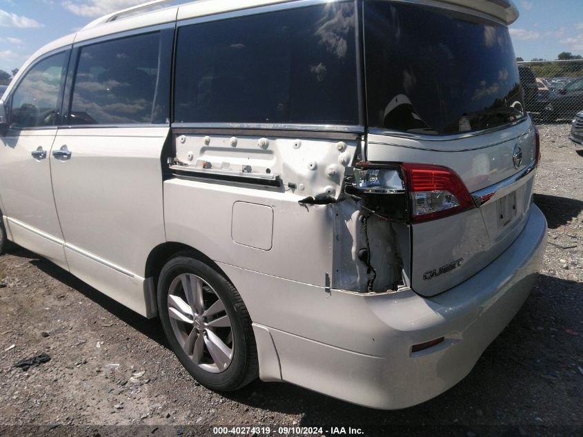 JN8AE2KPXF9121137 2015 Nissan Quest S/Sv/Sl/Platinum