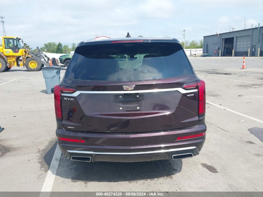 1GYKPFRS4LZ114654 2020 Cadillac Xt6 Awd Premium Luxury