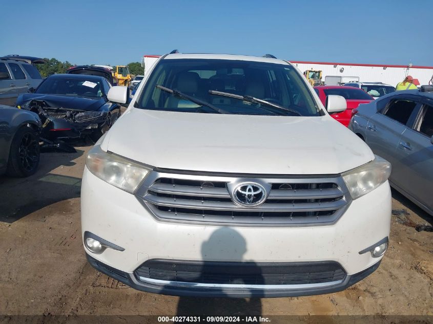 5TDYK3EH2DS127204 2013 Toyota Highlander Limited V6