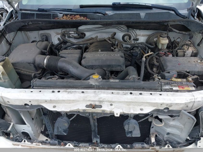 2009 Toyota Tundra Grade 4.7L V8 VIN: 5TFRT54169X028775 Lot: 40274337