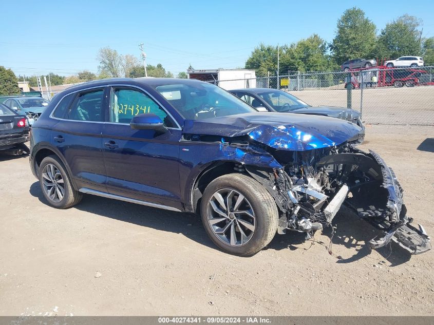 2023 Audi Q5 Premium Plus 45 Tfsi S Line Quattro VIN: WA1EAAFY1P2196920 Lot: 40274341