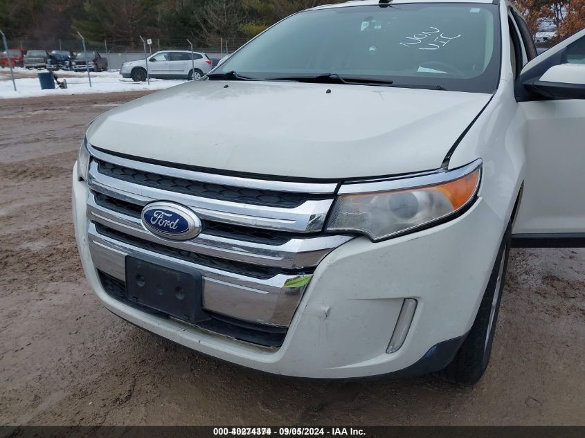 2013 Ford Edge Sel VIN: 2FMDK4JC6DBA83624 Lot: 40274374