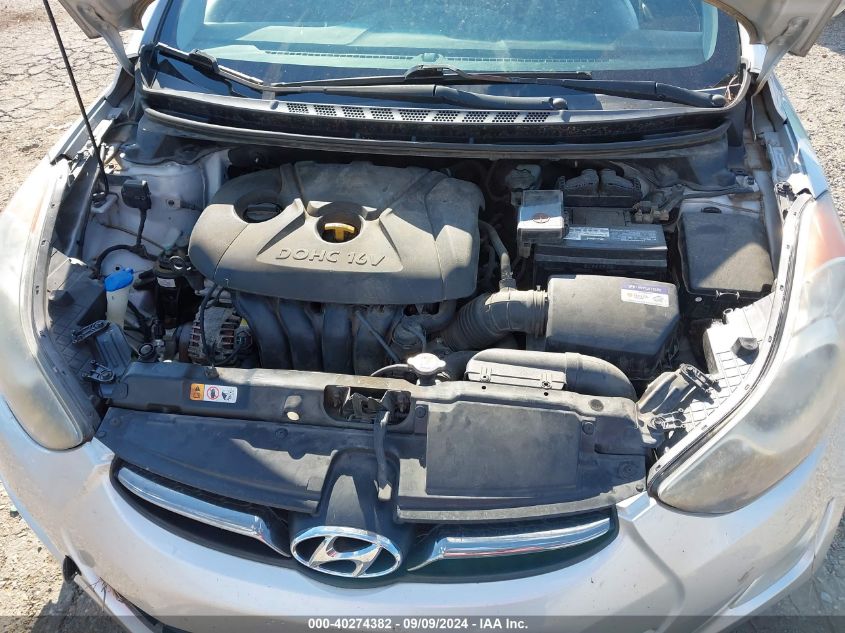 KMHDH4AE8CU323054 2012 Hyundai Elantra Limited (Ulsan Plant)